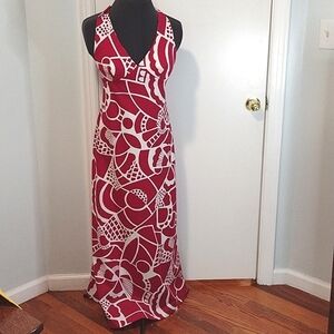 VTG Hawaii Nei Maxi Halter Dress  Size S